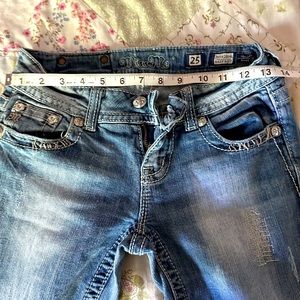 Miss me jeans size 25